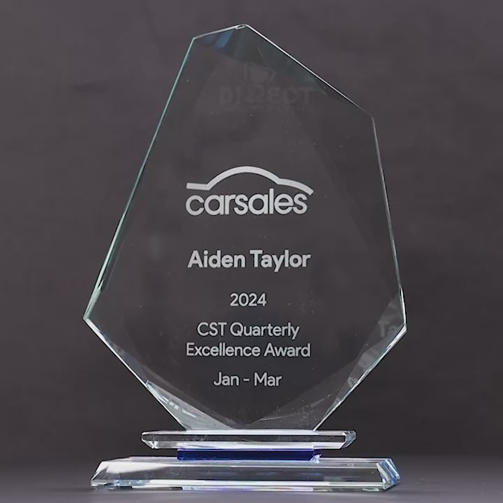 Azure Glass Sail Trophy