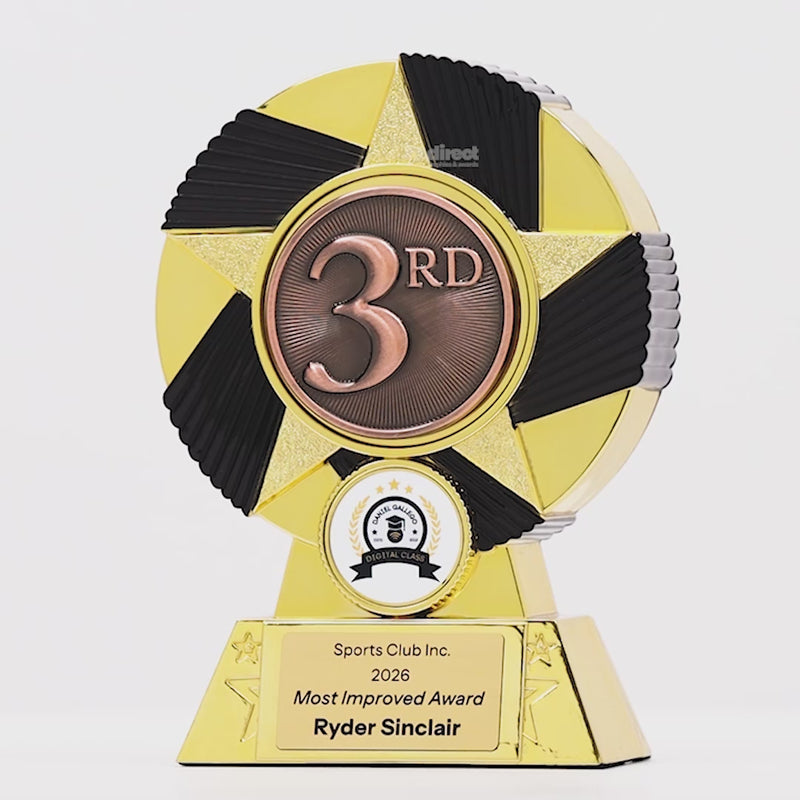 Solaris 3rd Place Trophy - product video
