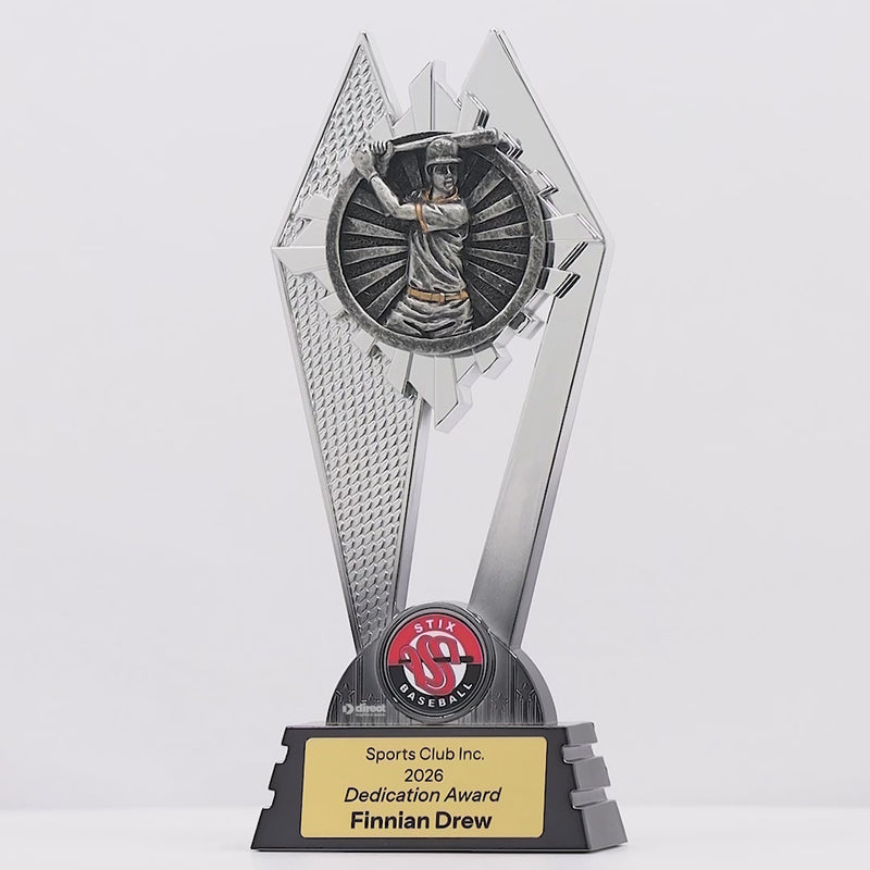 Peak Male Baseball Trophy - product video