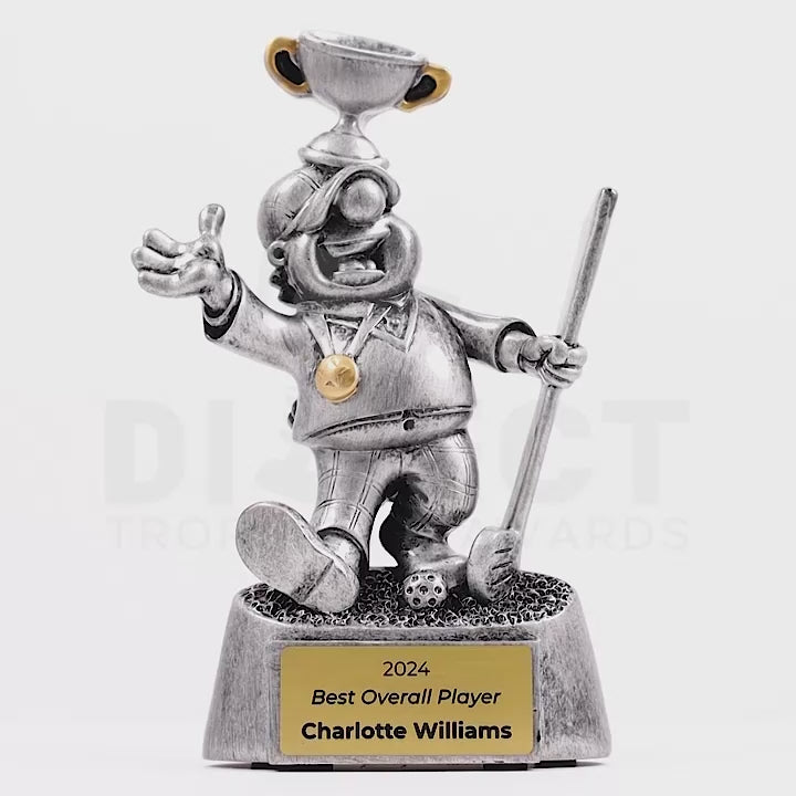 Golf Winner Funnie Trophy