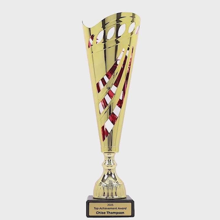 Stratus Gold Red Cup