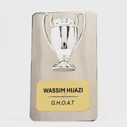 Metal Achievement Plaque