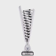 Crenelle Silver Black Cup