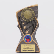 Onyx Volleyball Trophy - product video