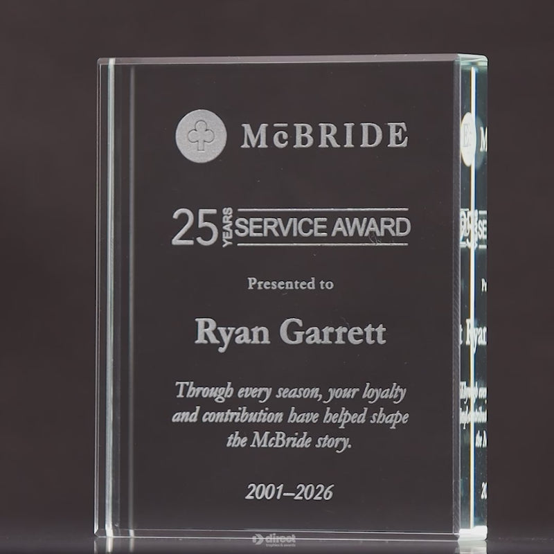 Clarity Glass Block Award - product video
