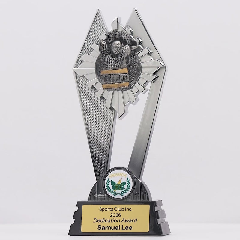 Peak Cricket Wicketkeeper Trophy - product video