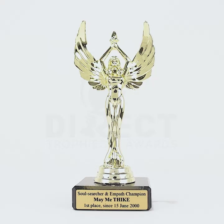 Winged Goddess Achievement Trophy