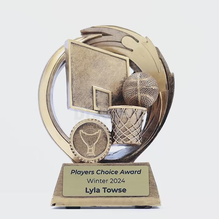 Azzurro Basketball Trophy