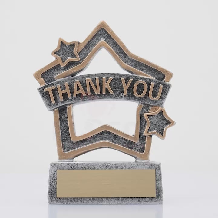 Rally Mini Star Thank You 115mm