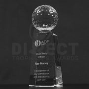 Golf Crystal Pedestal