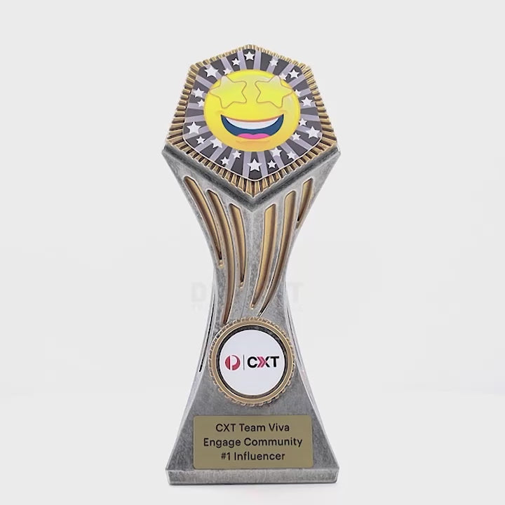 Star Eyes Emoji Trophy