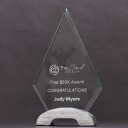 Spectra Arrowhead Glass Trophy