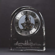 Epoch Crystal Clock 145mm