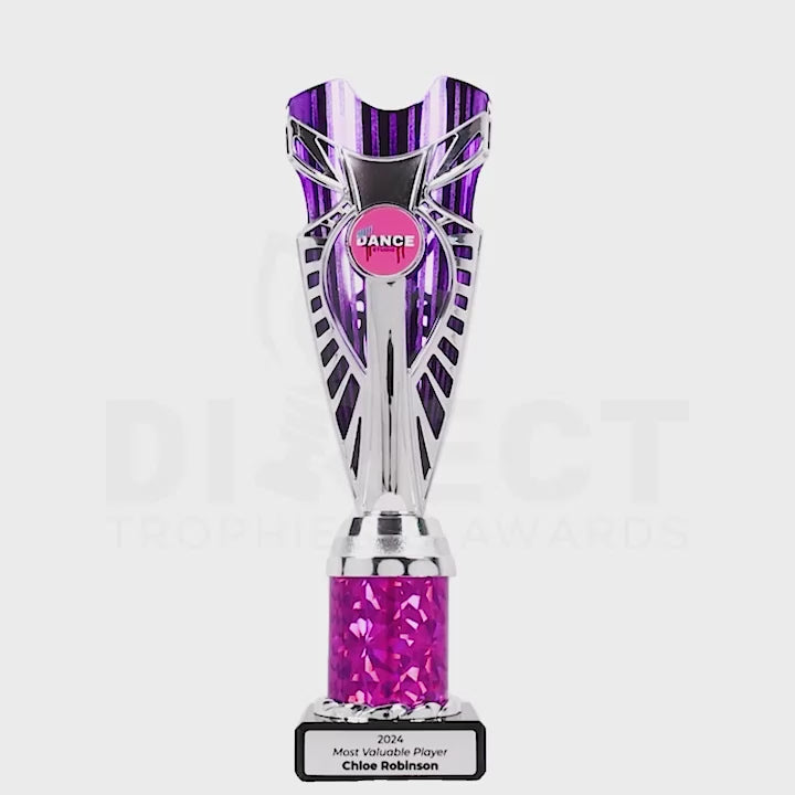 Gleam Silver Purple Cup