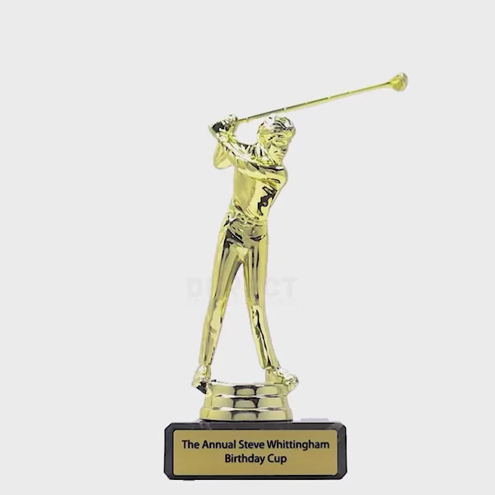 Male Golf Figure Trophy