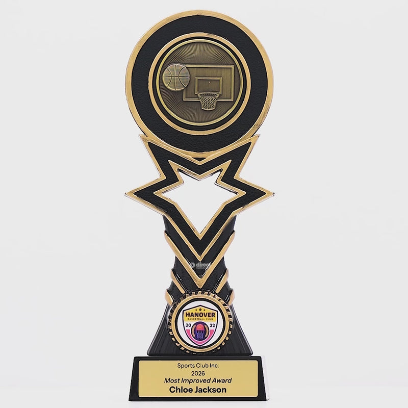 Orion Basketball Trophy - product video