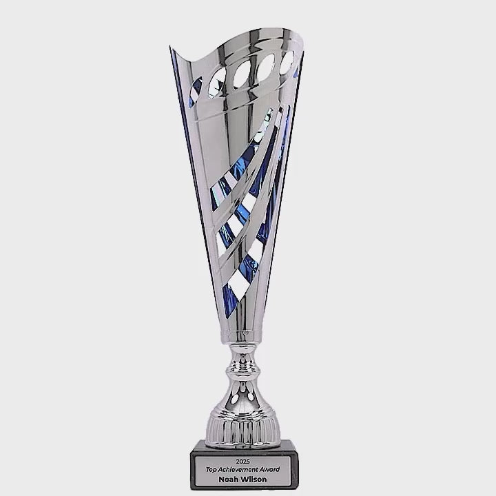 Stratus Silver Blue Cup