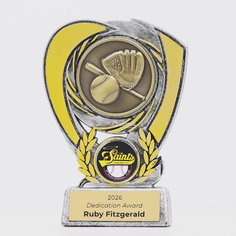 Halo Baseball Trophy - product video