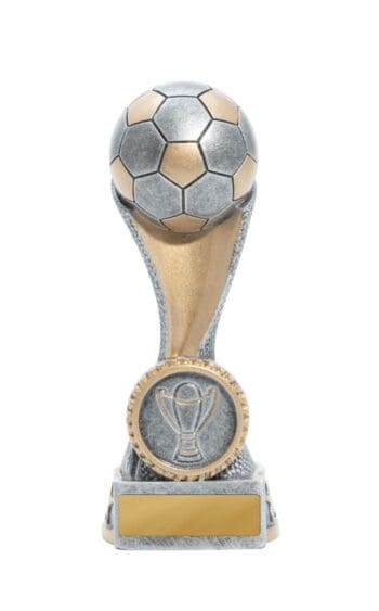 soccer trophy - vertical