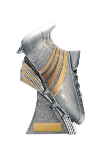 soccer trophy - silver boot