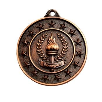 Five Star Participant Medal - Image 3