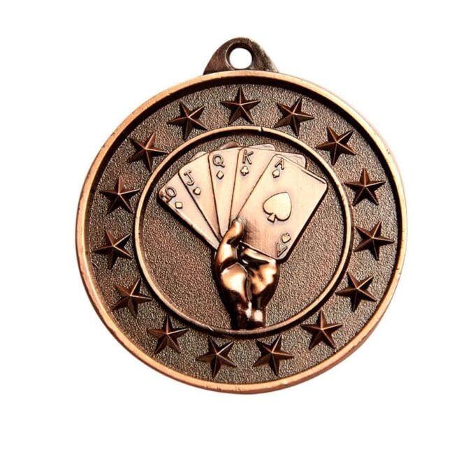 Five Star Poker Medal - Image 3