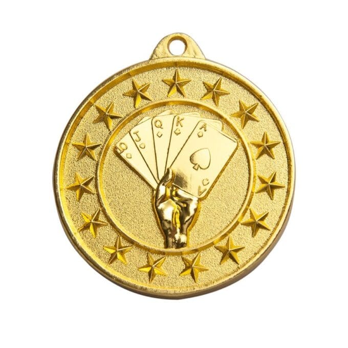 Five Star Poker Medal