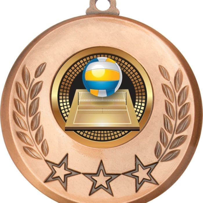 Laurel Volleyball Medal - Image 3