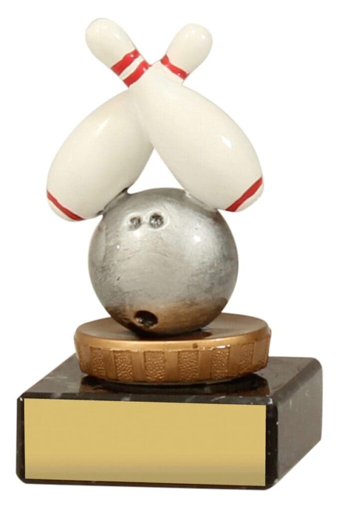 Tenpin Marble Trophy