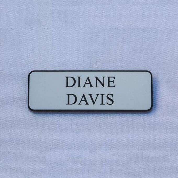 Engraved Acrylic Badge - Image 6