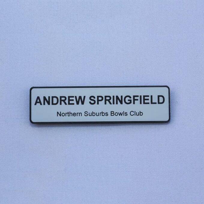 Engraved Acrylic Badge - Image 7