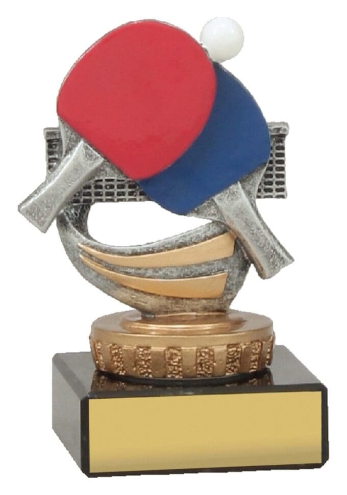 Table Tennis Marble Trophy