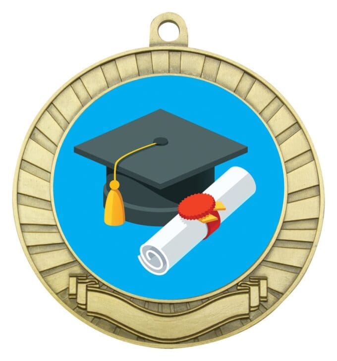 Eco Scroll Graduate Medal