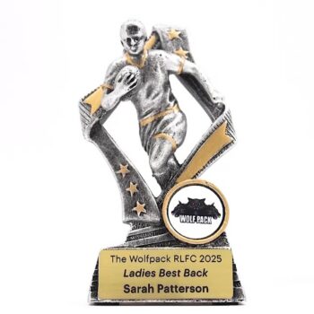 Flag Rugby Player Female