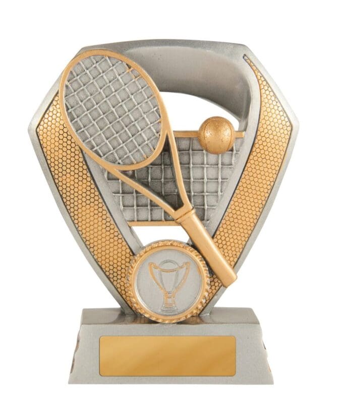 Shield Tennis Trophy - Image 3