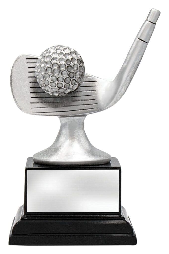 Golf Silver Iron Trophy