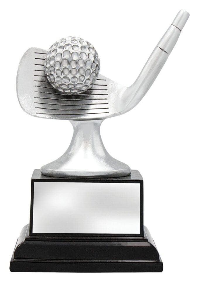 Golf Silver Iron Trophy - Image 2