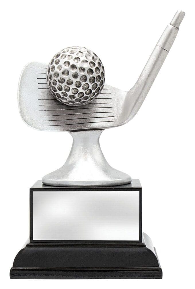 Golf Silver Iron Trophy - Image 3