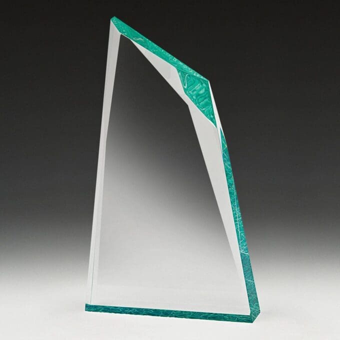 Acrylic Charger Green Trophy - Image 2