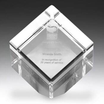 Crystal Cube Trophy