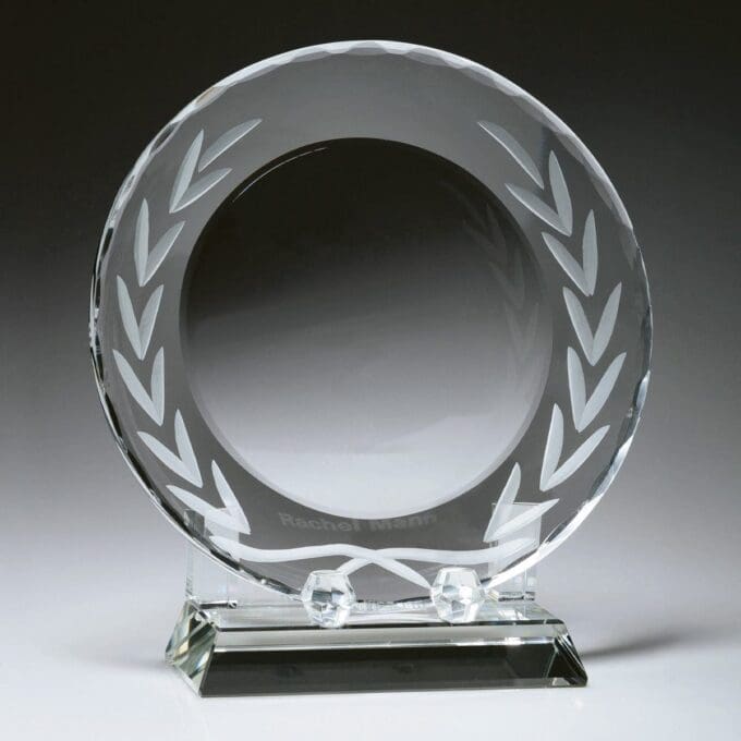 Crystal Prestige Tray Trophy - Image 2