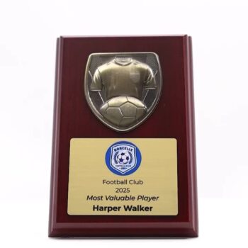 Metnox Football Plaque Trophy