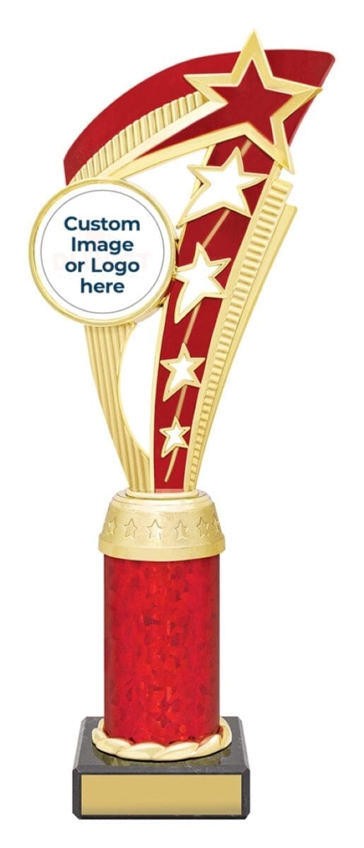 Melodic Star Red Trophy Direct Trophies and Awards