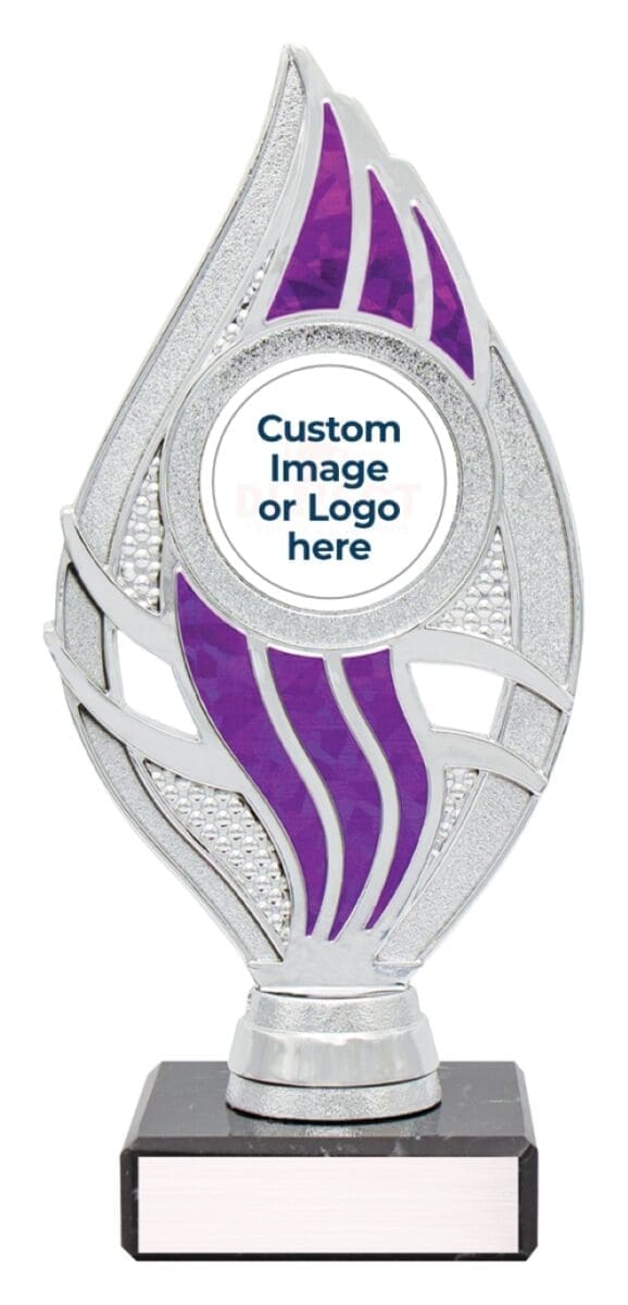 Rivulet Purple Silver Trophy