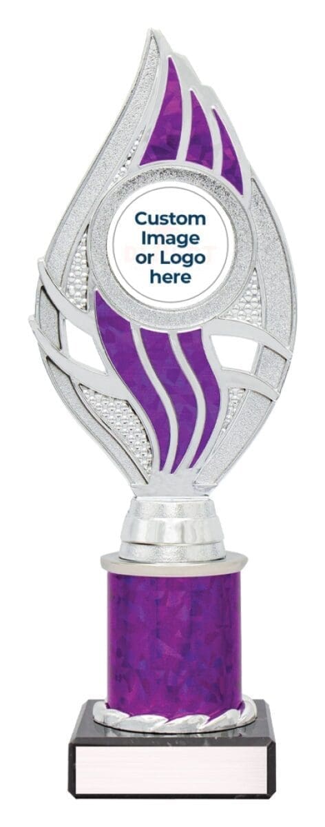 Rivulet Purple Silver Trophy - Image 3