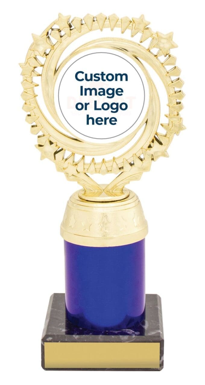 Interstella Gold Blue Trophy - Image 2