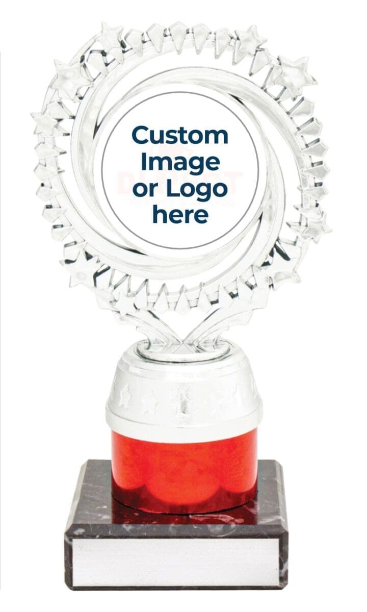 Interstella Silver Red Trophy