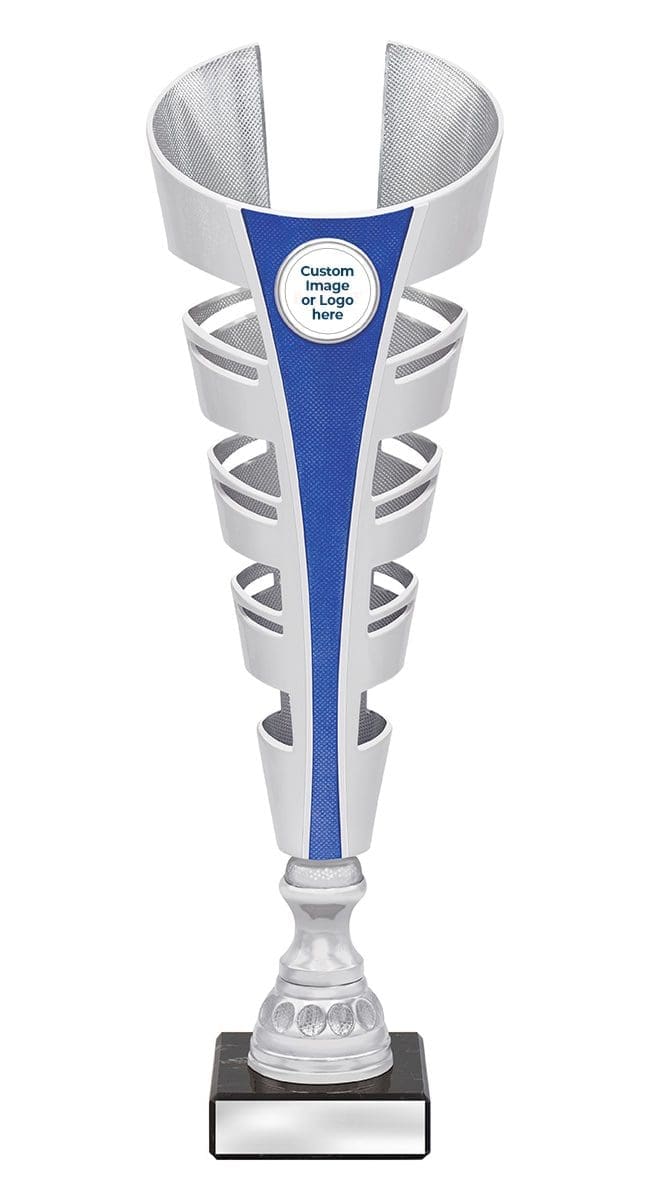 Lozenta Silver Blue Cup