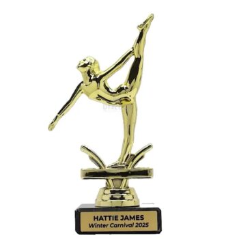 Female Gymnastics Figure Trophy