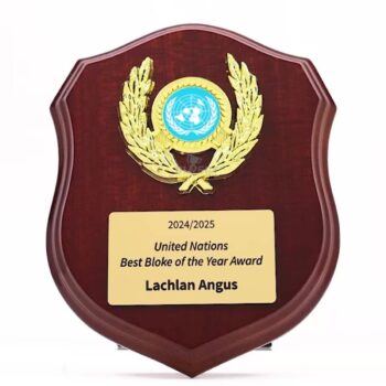 Timber Walnut Perpetual Shield